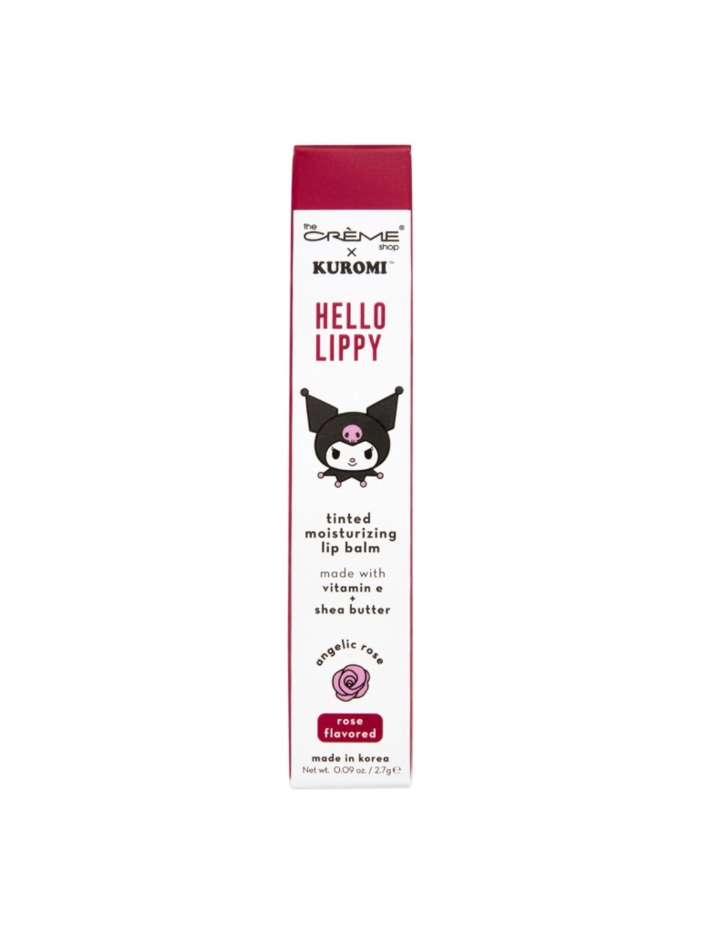 The Crème Shop x Kuromi Hello Lippy Tinted Lip Balm - Rose
